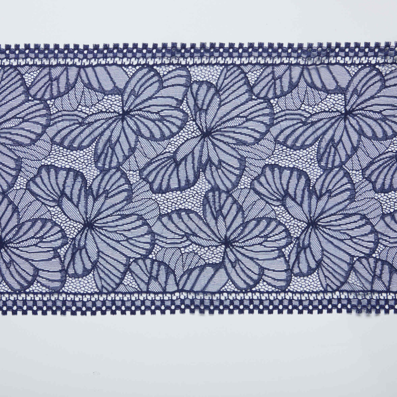 Кружево Эластичное 101756 (Синий, 411478, БП)