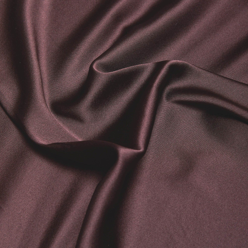 Шелк SU20201126-1 (Коричневый, 19-1619 TPX C, 19-1619)