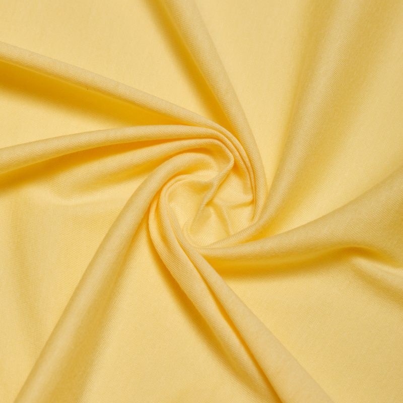 Хлопок трикотажный 2274 (Желтый, лимонад, БП)