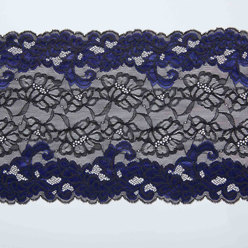 Кружево Эластичное HB050451TT (Черный, S170227053A, БП)