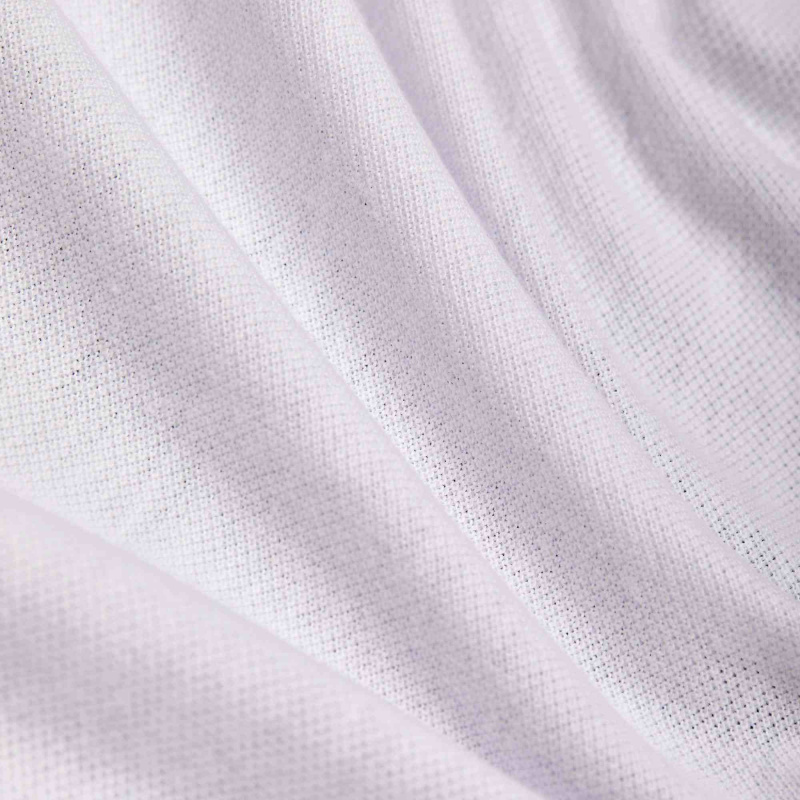 Хлопок трикотажный PIQUE V412646 (Белый, Стандарт, БП)