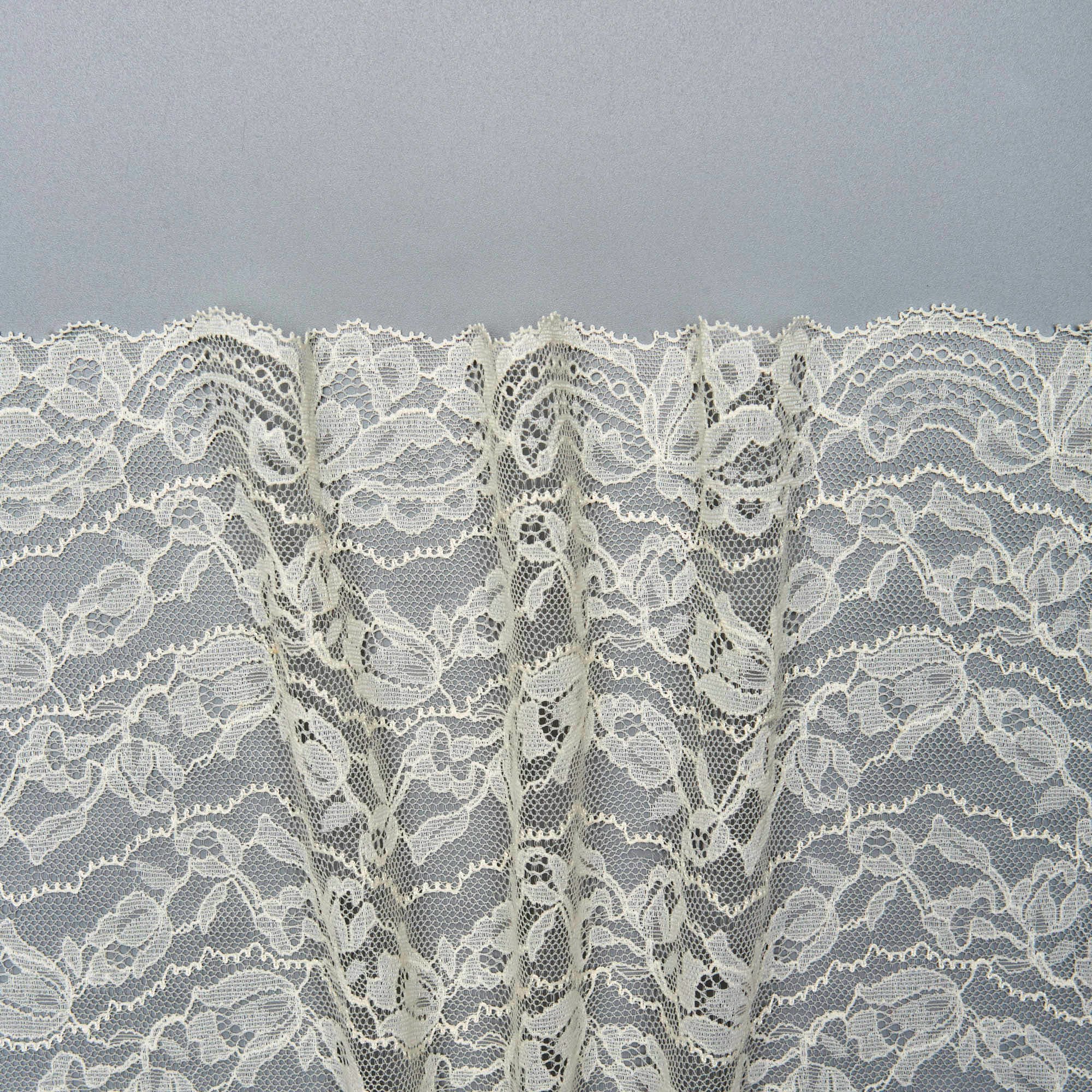 Кружево эластичное HZ5272N (Айвори, B23122143B, 11-0103)