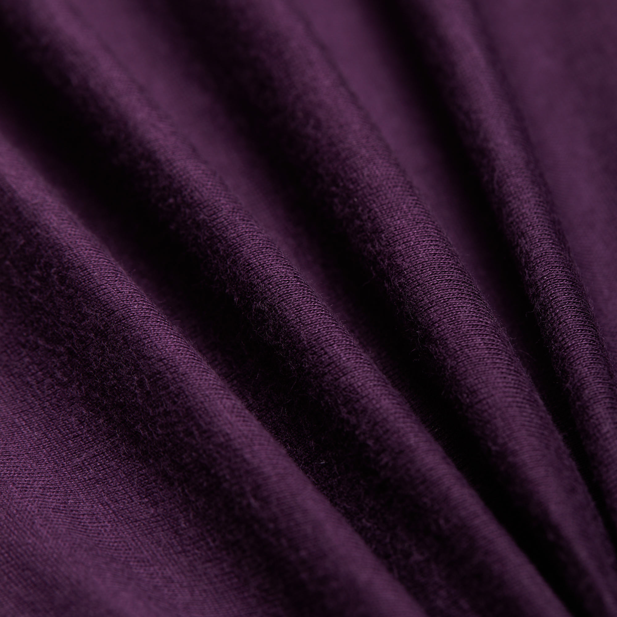 Хлопок трикотажный 2274 (Фиолетовый, ежевичный, БП)