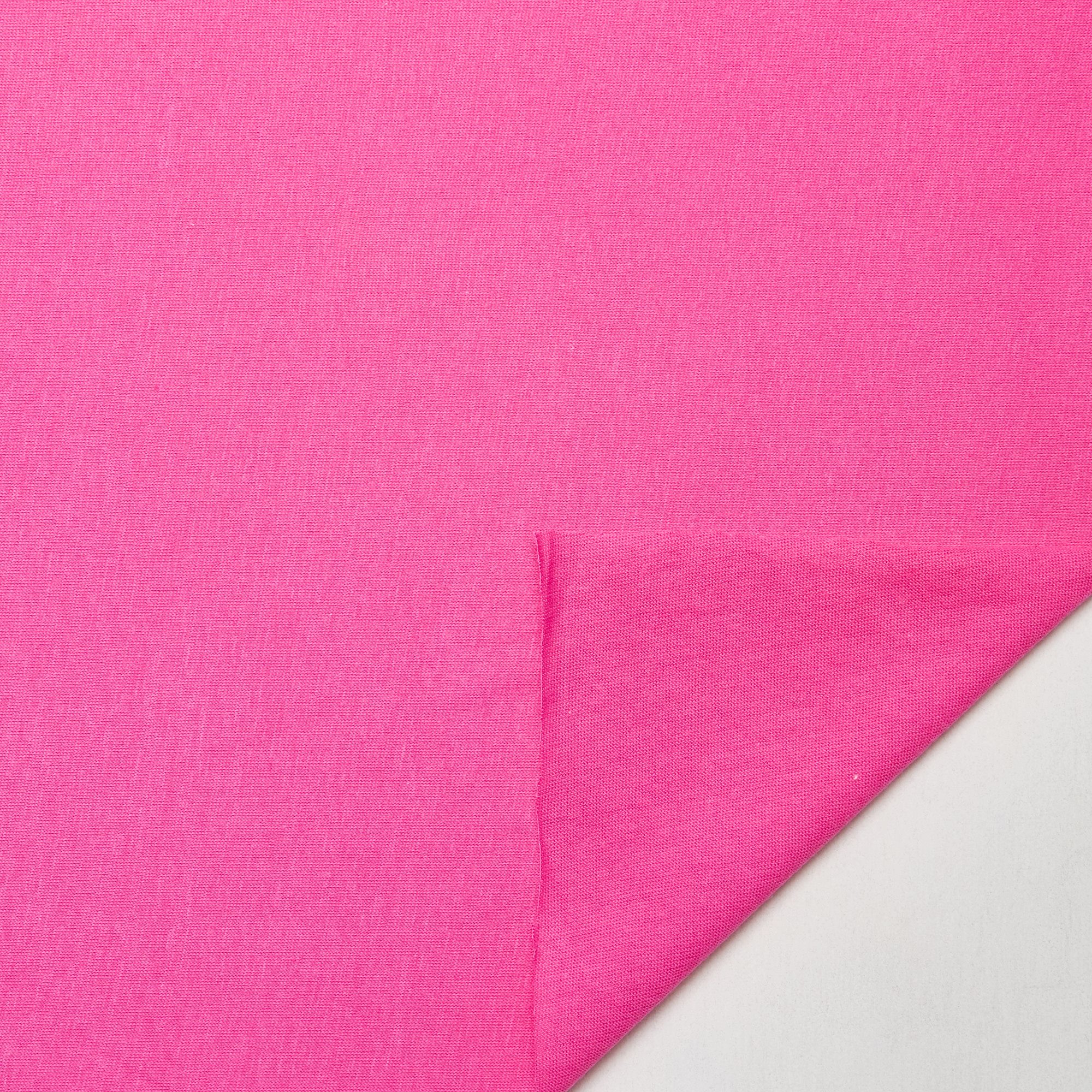 Хлопок трикотажный 2274 (Розовый, 17-2230, БП)