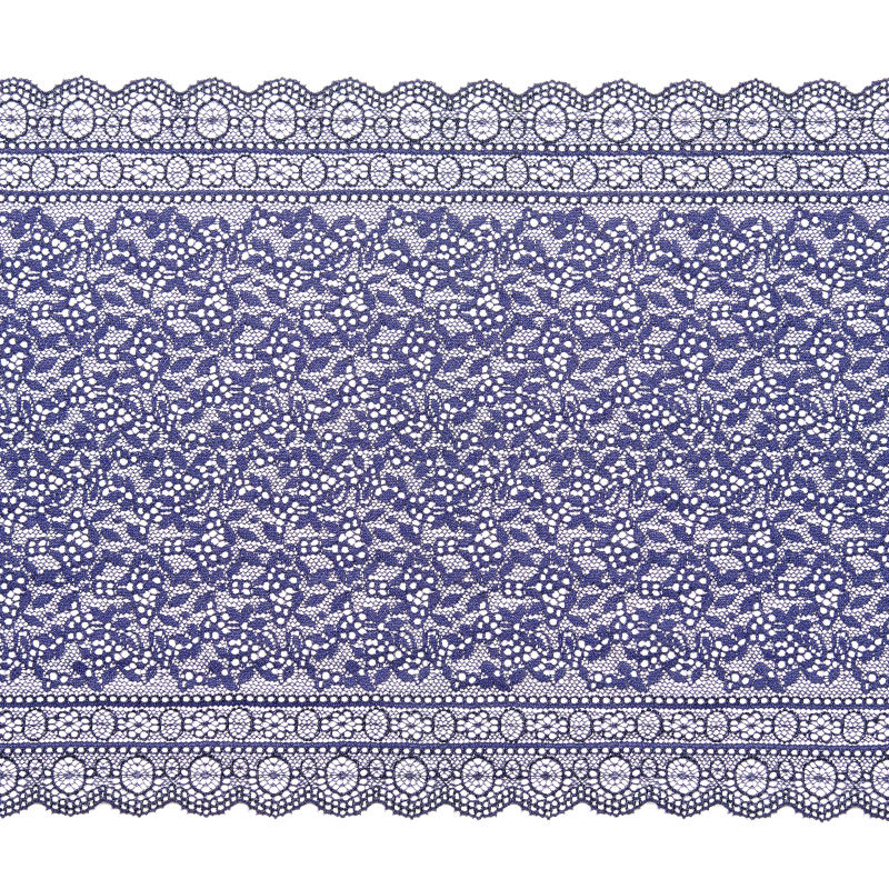 Кружево эластичное h6224a (Синий, L0019682A, БП)