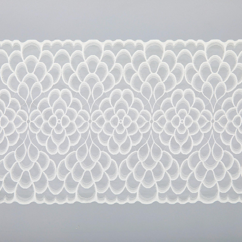 Кружево эластичное 66063new (Айвори, QH220920287C, 11-0103)