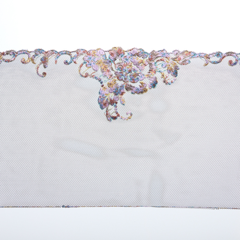 Вышивка На Сетке Неэластичной 412105 (Черный, K47813, БП)