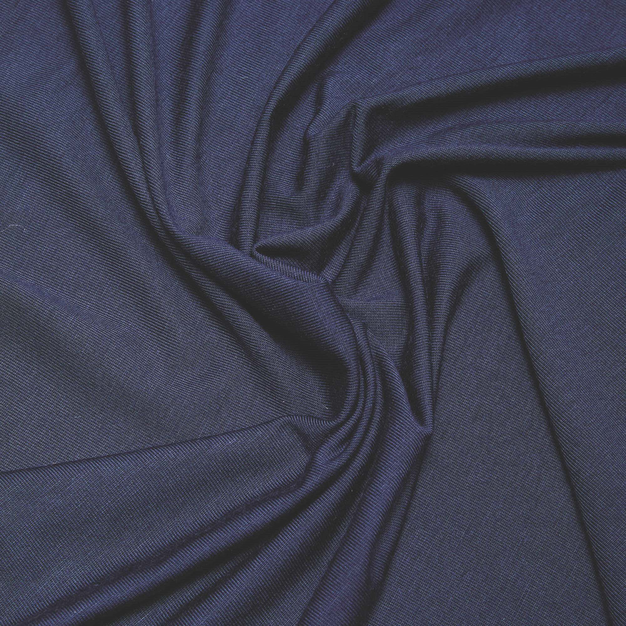 Модал трикотажный XT-45 (Синий, A37376A, 19-3920)