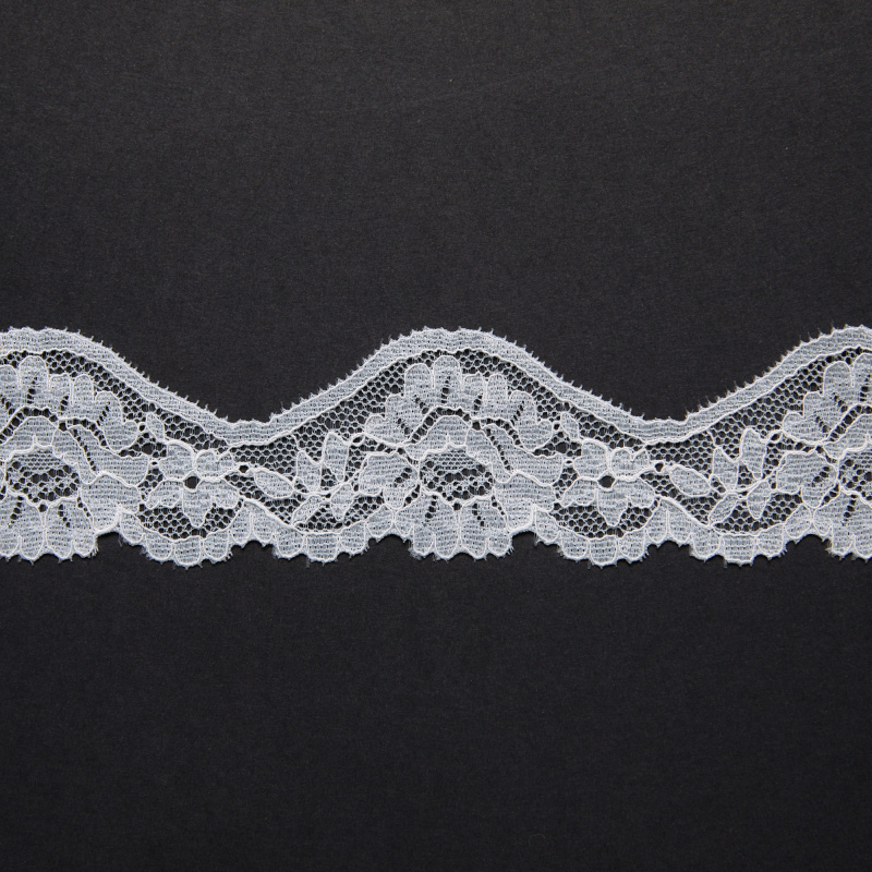 Кружево эластичное узкое U1A00A (Айвори, Y0005547 A, БП)