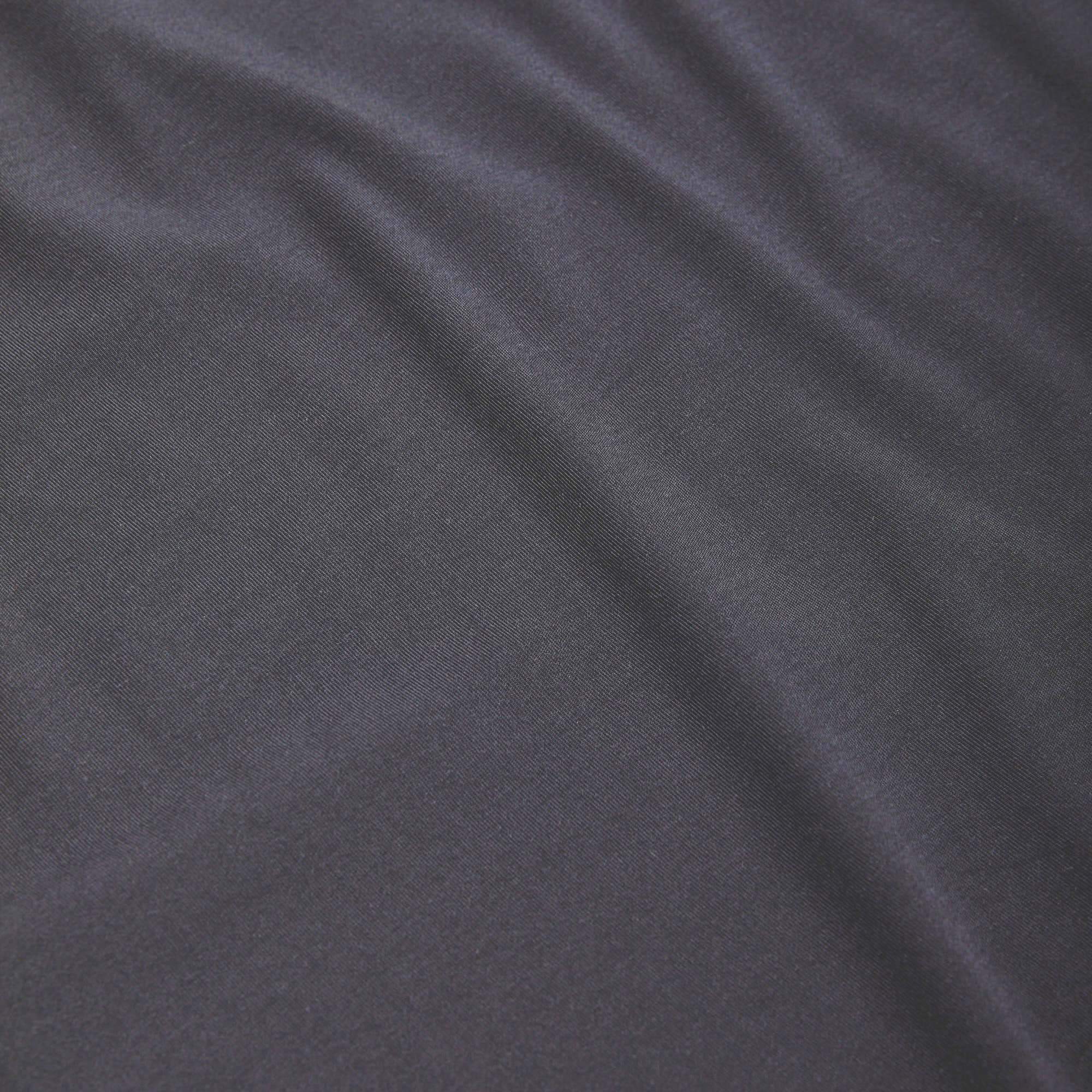 Модал трикотажный ZF829 (Черный, стандарт, 19-4007)