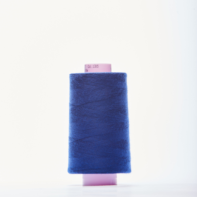 Нитки армированные saba 120 (Синий, 1305, БП)