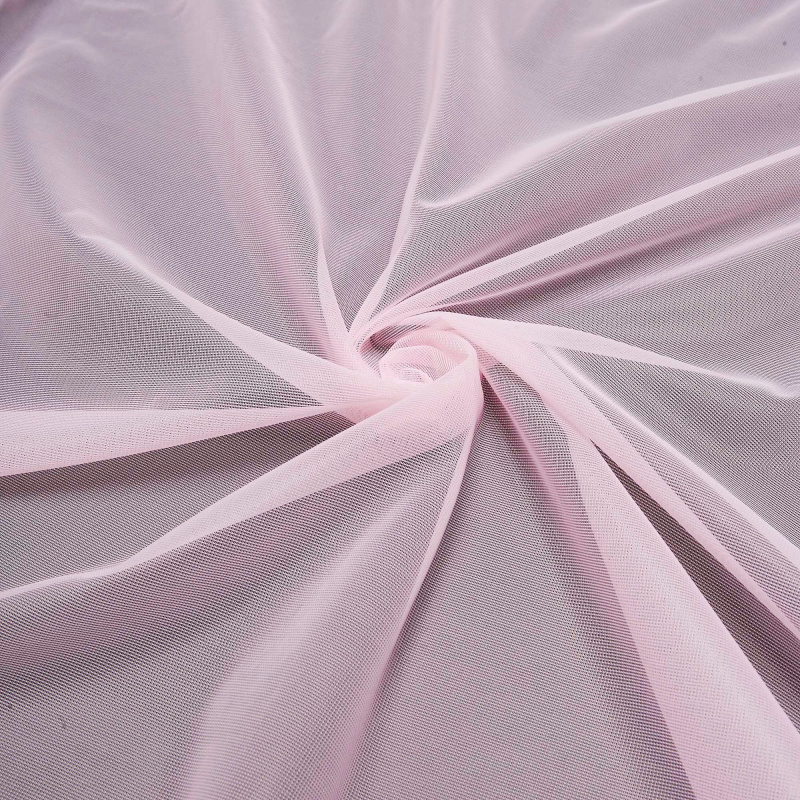 Сетка неэластичная 387 (Розовый, 1073, 13-2805)