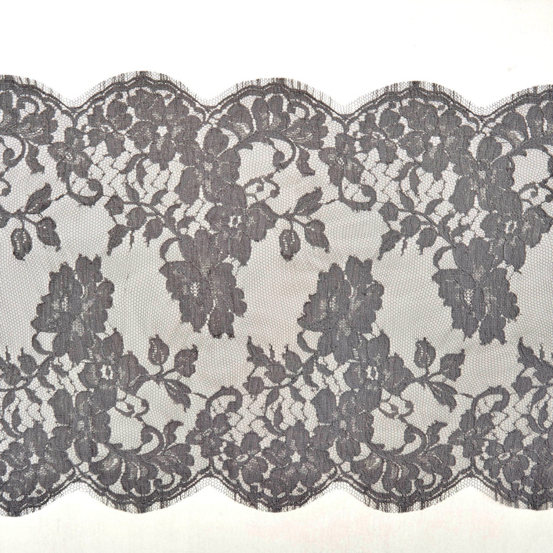 Кружево Неэластичное 403704.AP (Серый, 17-1502TCX, 17-1502)