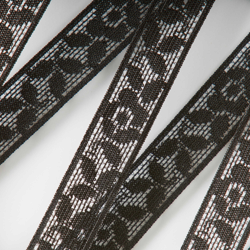 Отделочная Тесьма CL5015/17 (Черный, HS22292, БП)