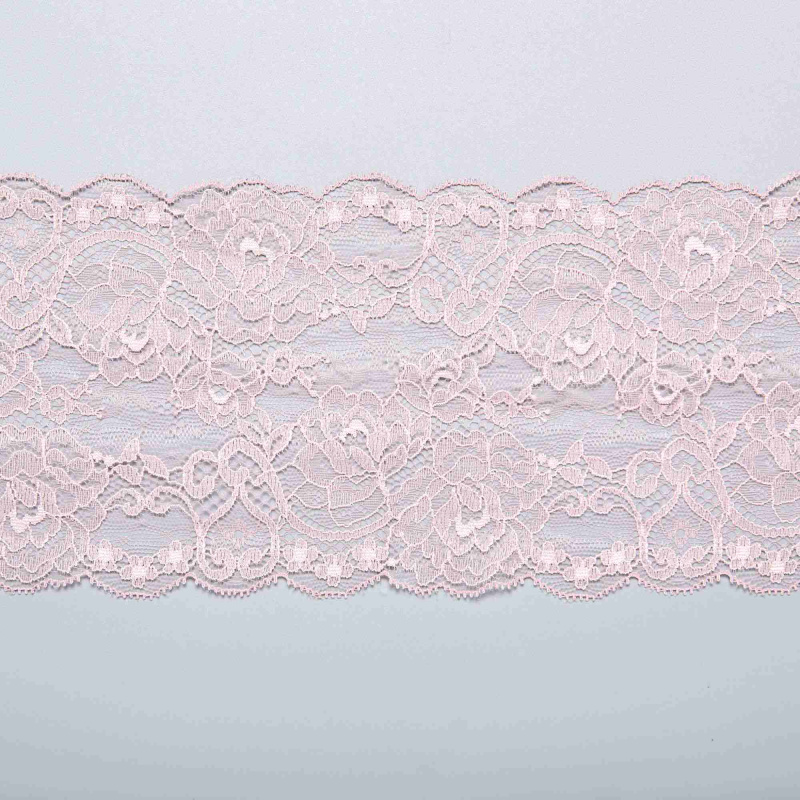 Кружево неэластичное JR7200-VI (Розовый, 15-2705 TC, БП)