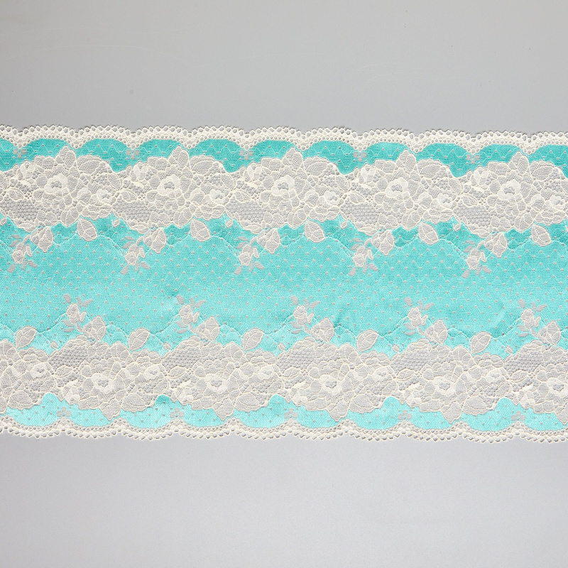 Кружево эластичное HY001M (Ментоловый, YG000440B, БП)
