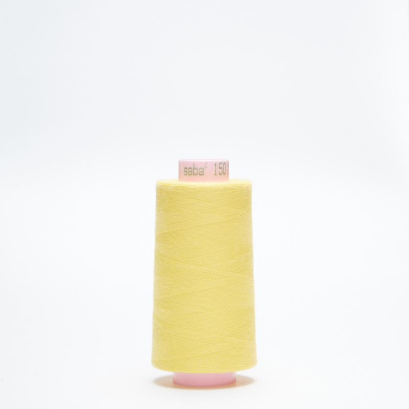 Нитки армированные saba 150 (Желтый, 113, БП)