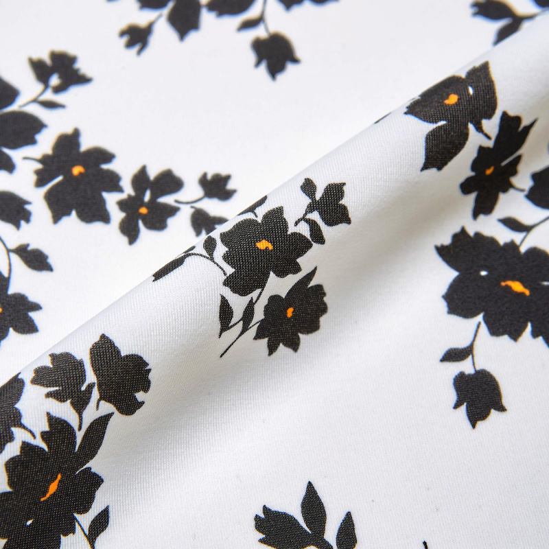 Микрофибра принт WH1005p (Белый, CA223790-1E, БП)