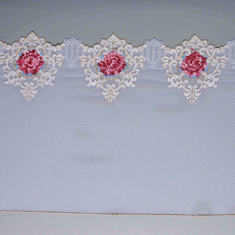 Вышивка На Сетке Неэластичной CRC41741A (Белый, 1, БП)