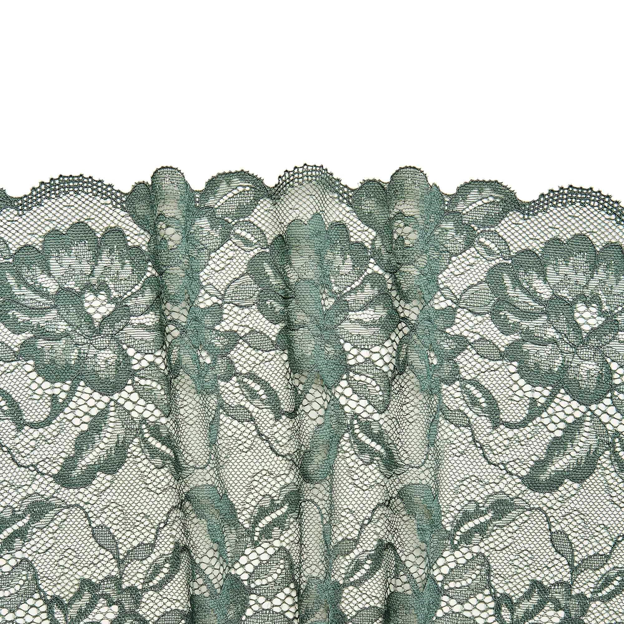 Кружево эластичное b61447soft (Зеленый, SH220921208C, 17-6009)