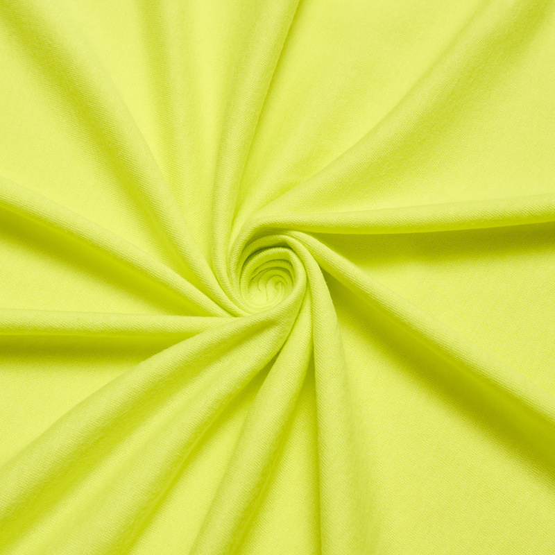 Хлопок трикотажный 2274 (Желтый, кисло-желтый, БП)