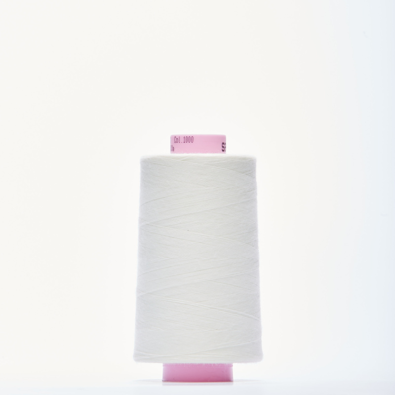 Нитки армированные saba 120 (Айвори, 1000, БП)