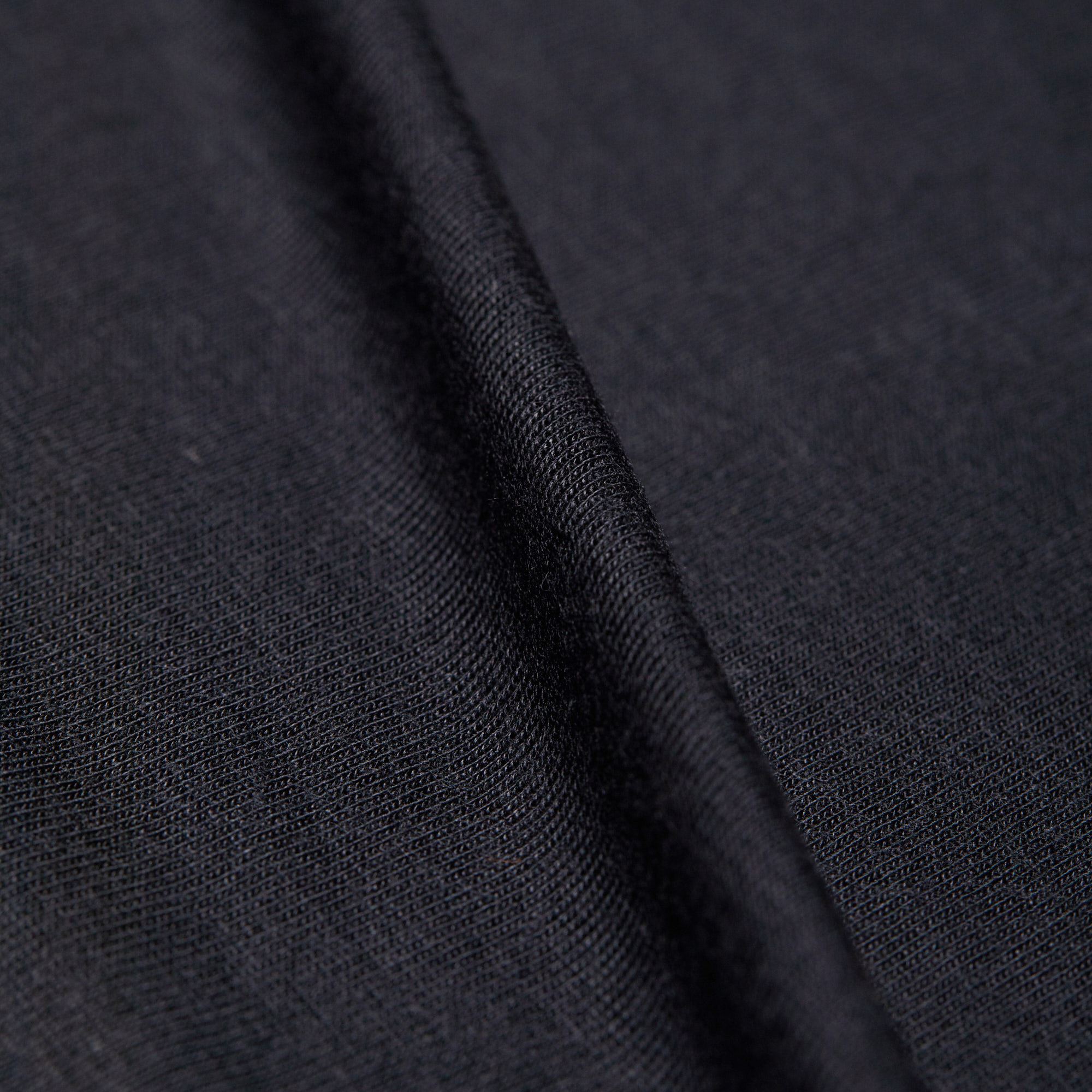 Вискоза трикотажная XT-3 (Черный, стандарт, 19-4007)