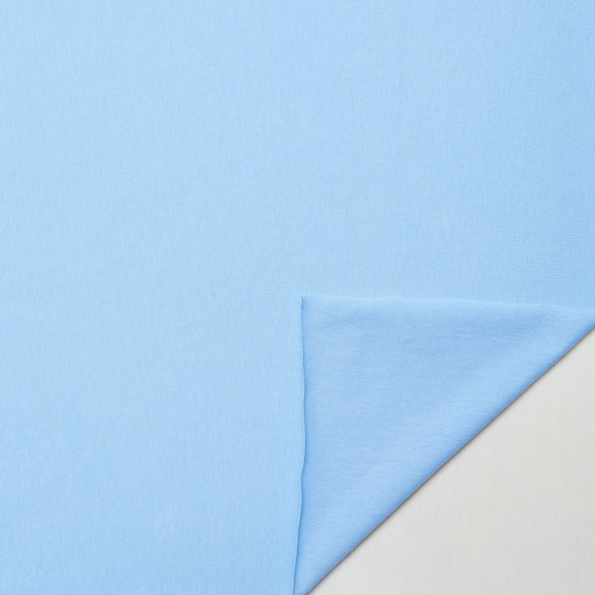 Хлопок трикотажный 2274 (Голубой, 036, БП)