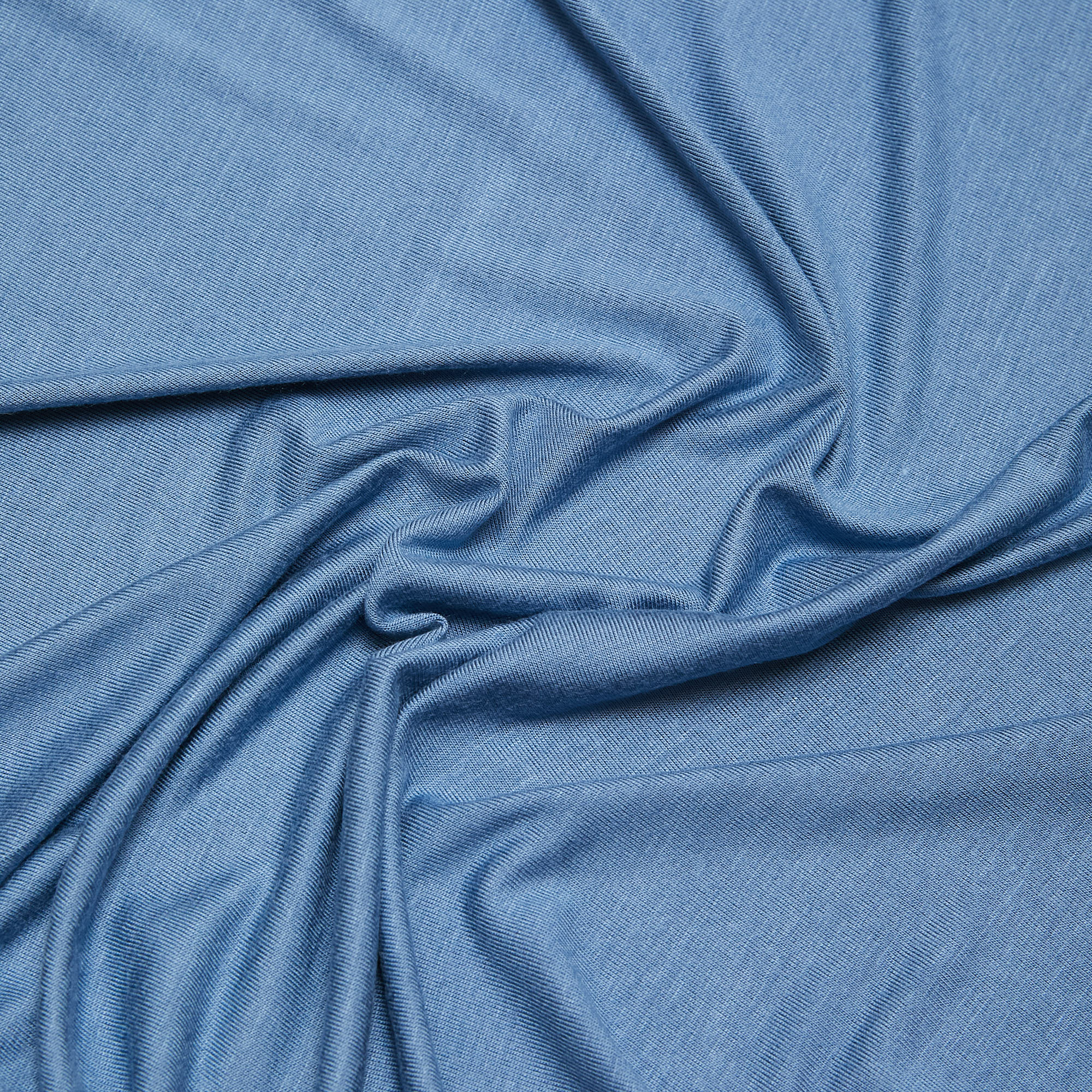 Вискоза трикотажная XT-3 (Синий, A53536C, 18-4020)