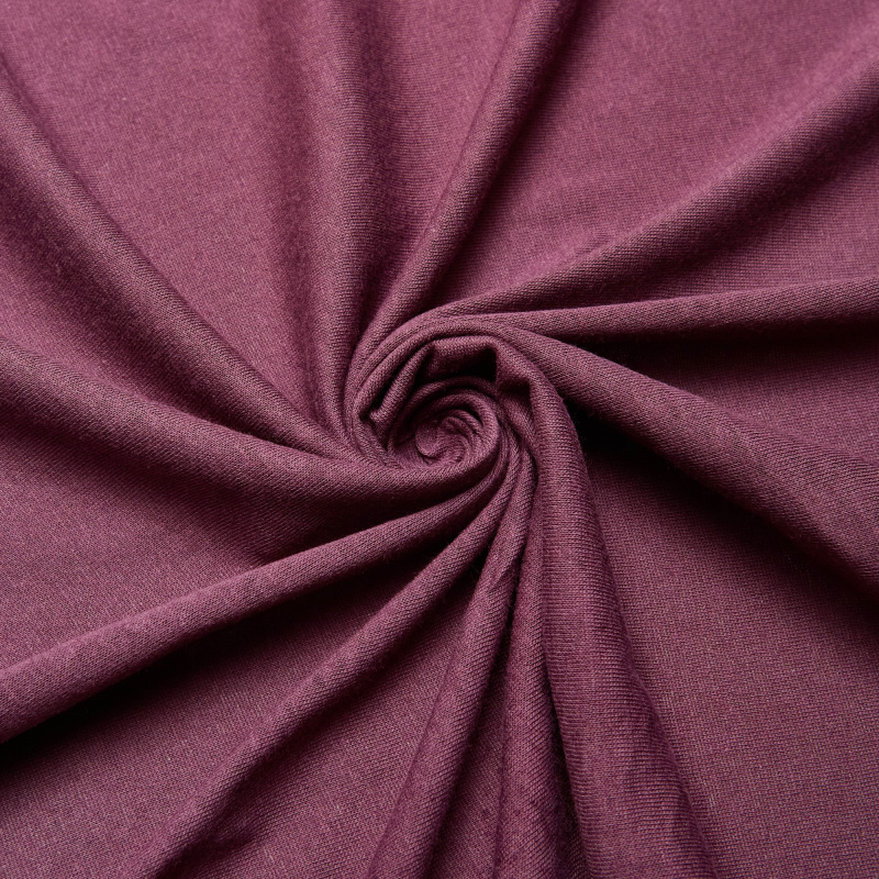 Хлопок трикотажный 11/21 (Коричневый, изюм, 19-1012)