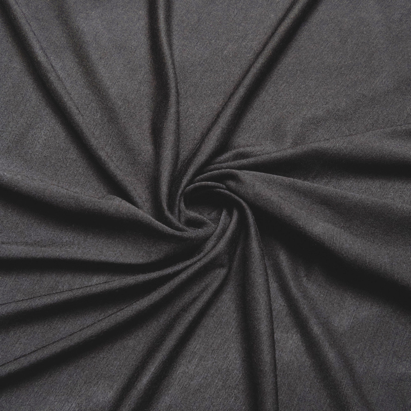 Бамбук трикотажный г/к с/л 95% бамбук 5% л 230 (Черный, стандарт, 19-4007)