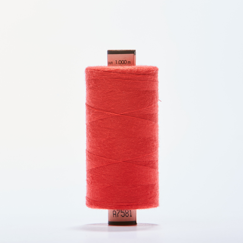 Нитки армированные saba 120 /1000 (Красный, 503, 18-1664)