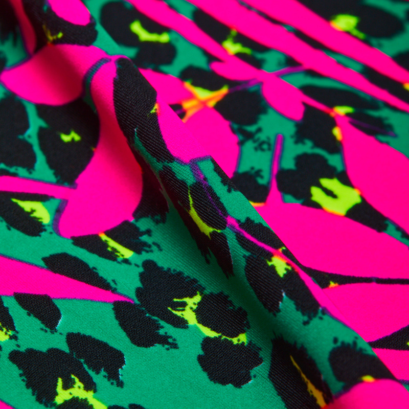 Микрофибра принт WH1005p (Розовый, CA425992-1E, БП)