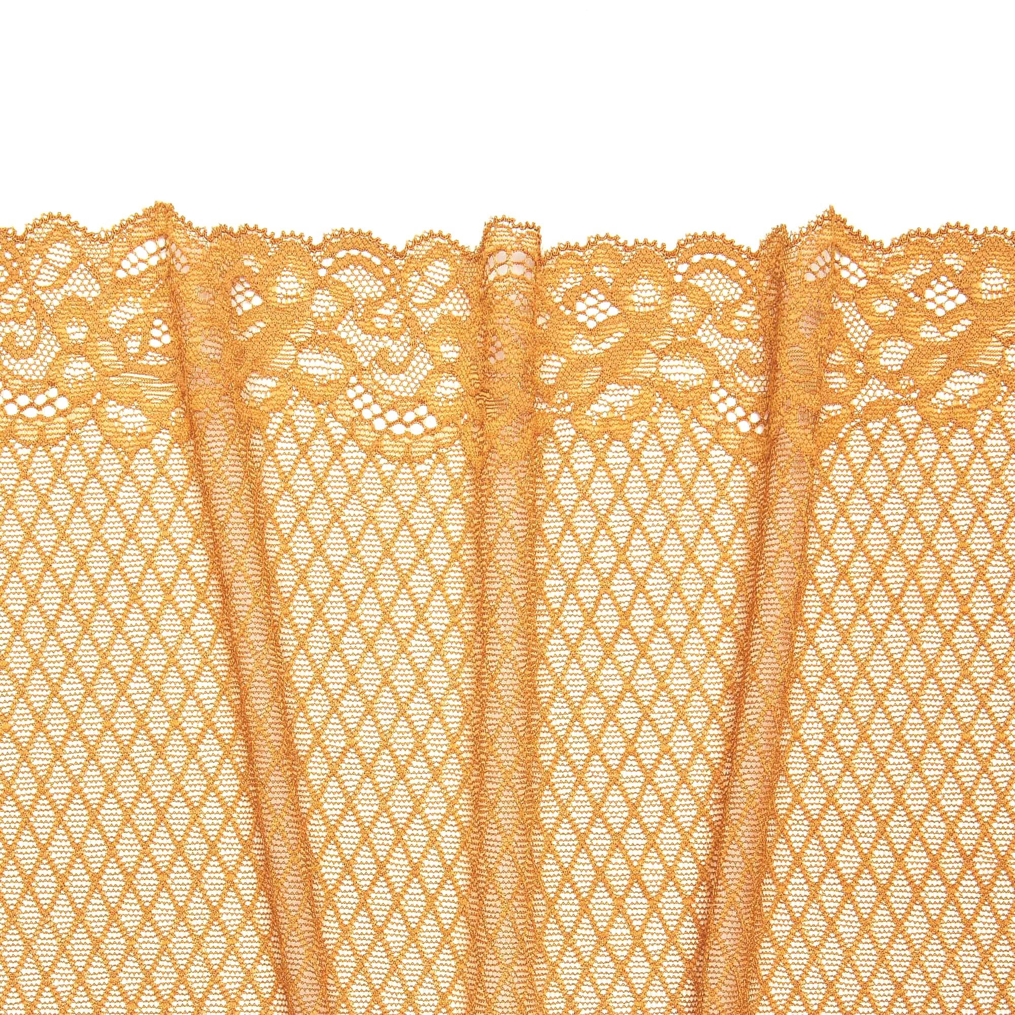 Кружево эластичное V63609 (Желтый, SH211210067A, 18-1160)