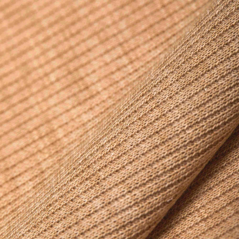 Трикотаж синтетический EC987-292 melange (Бежевый, 15-1215 TC, БП)