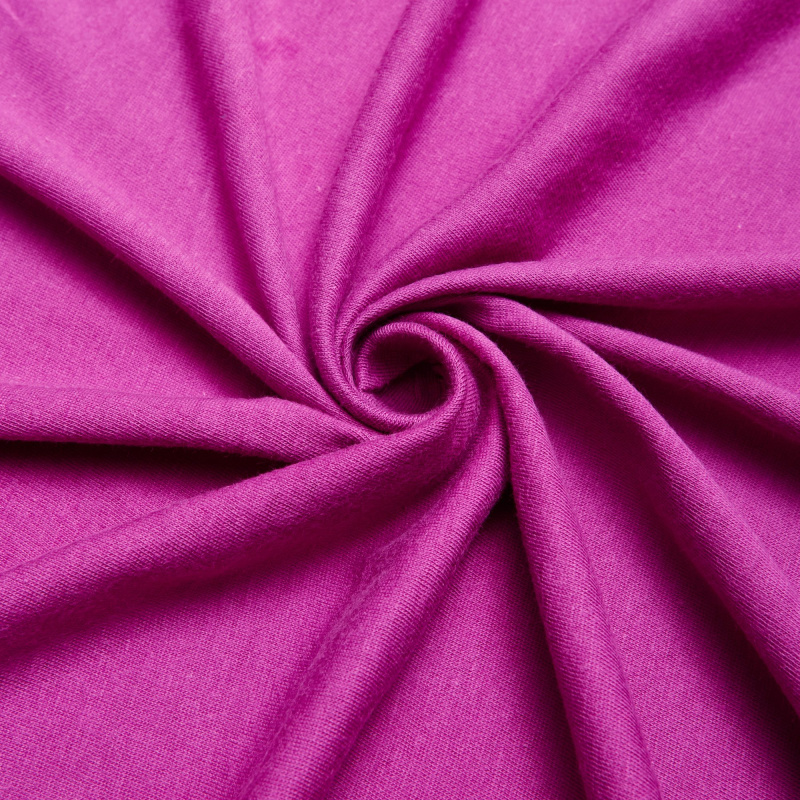 Хлопок трикотажный 524 (Фиолетовый, 1923, БП)