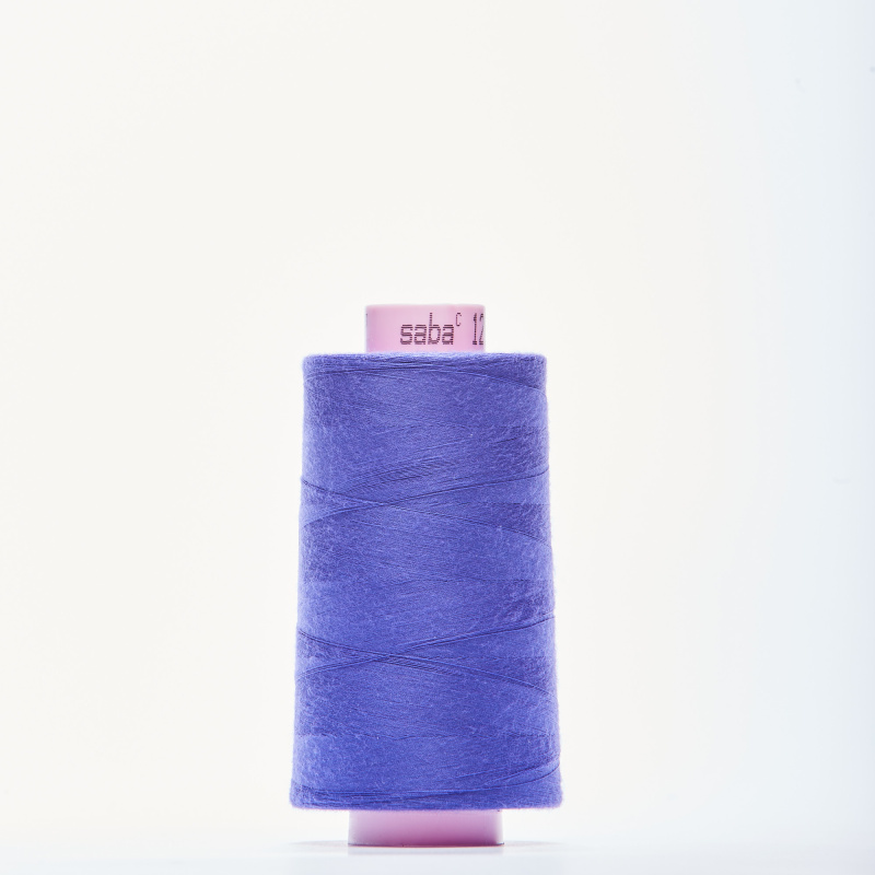 Нитки армированные saba 120 (Фиолетовый, 13, БП)