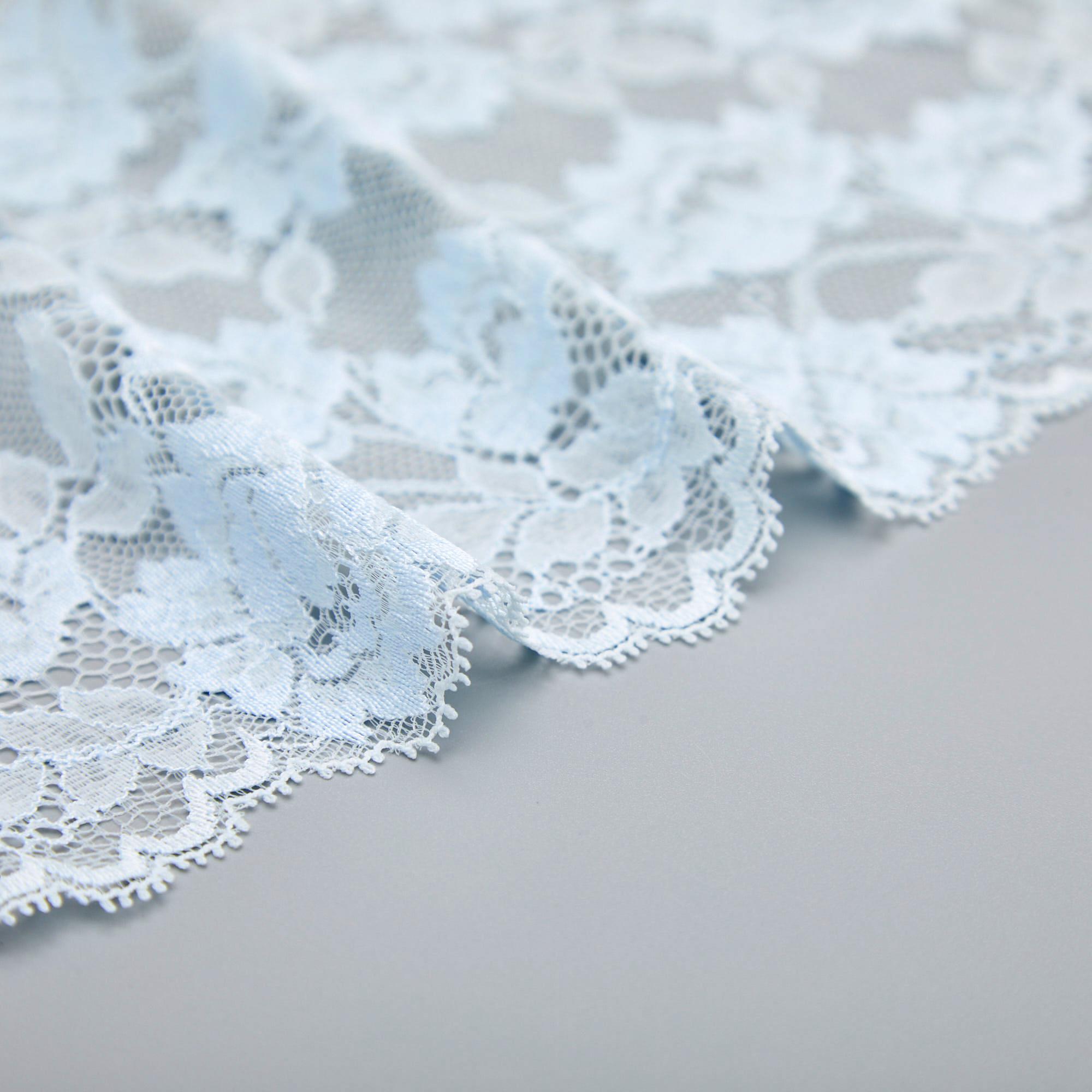 Кружево эластичное l8c5621 (Голубой, 999906 1A, 13-4304)