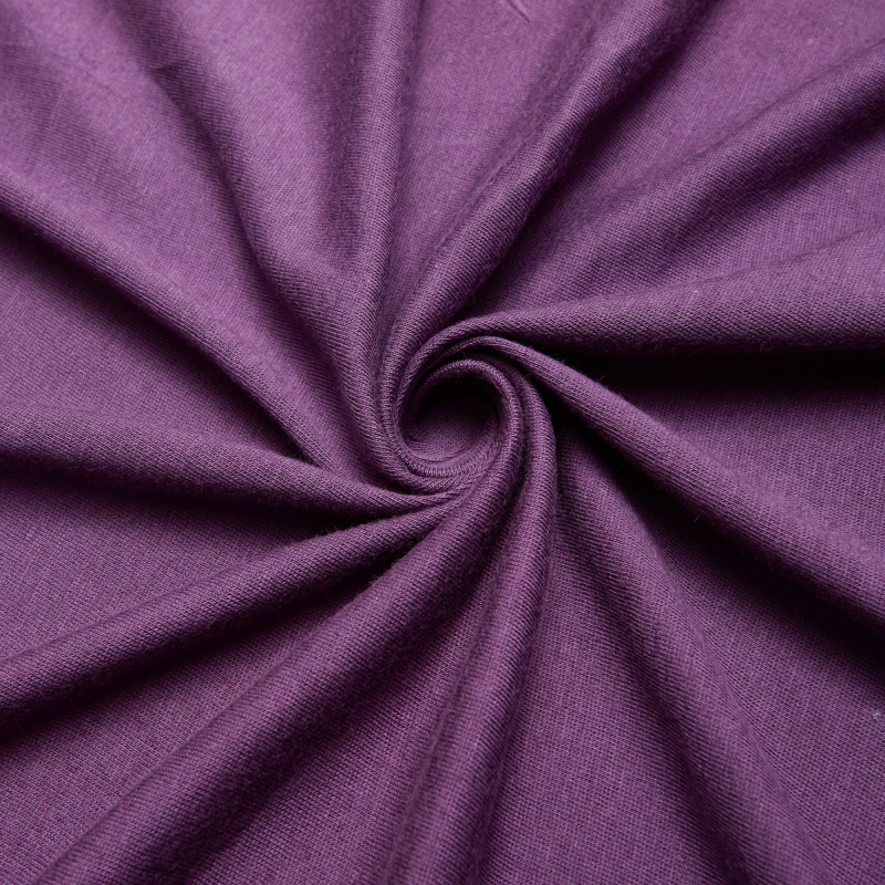 Хлопок трикотажный 2274 (Фиолетовый, 9225, БП)