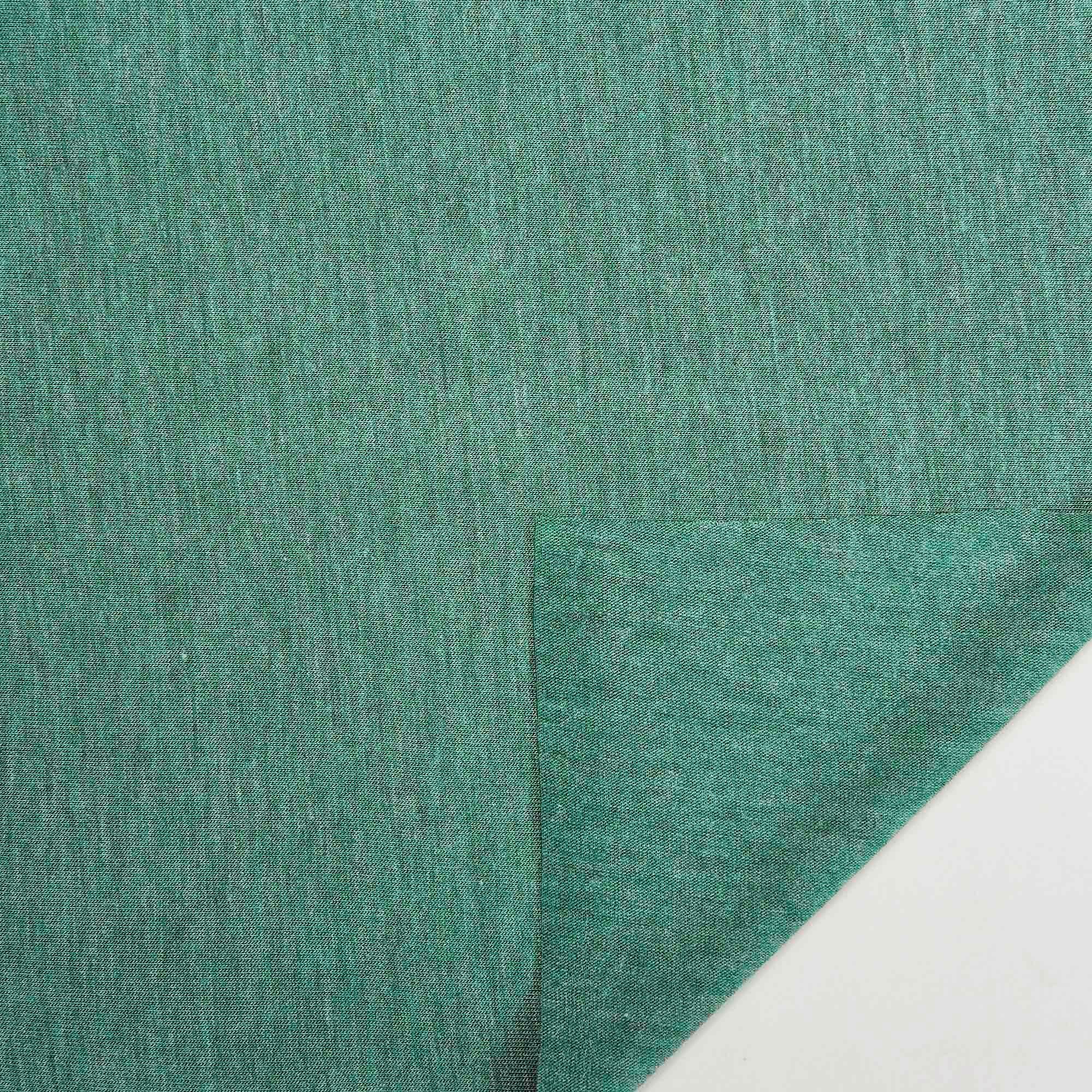 Вискоза трикотажная XT-3 melange (Зеленый, QRHE417B, БП)