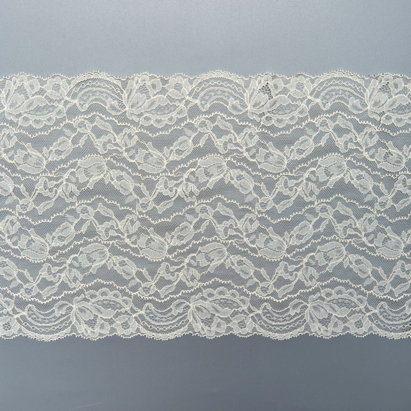 Кружево эластичное HZ5272N (Айвори, B23122143B, 11-0103)