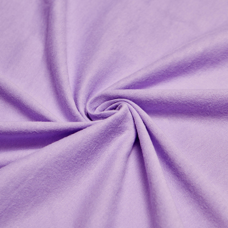 Хлопок трикотажный 2274 (Сиреневый, фиалка, БП)