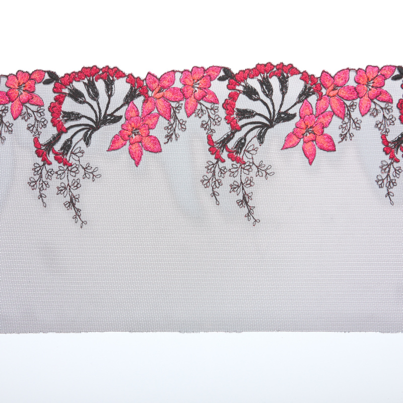 Вышивка На Сетке Неэластичной 418358 (Черный, K66195, БП)