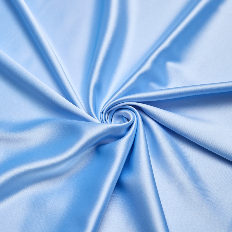 Сатин эластичный w3-1404-2 (Голубой, 14-4112B, БП)