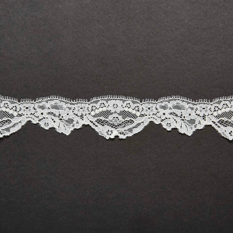 Кружево Эластичное Узкое 170/86174 (Айвори, 828215, БП)