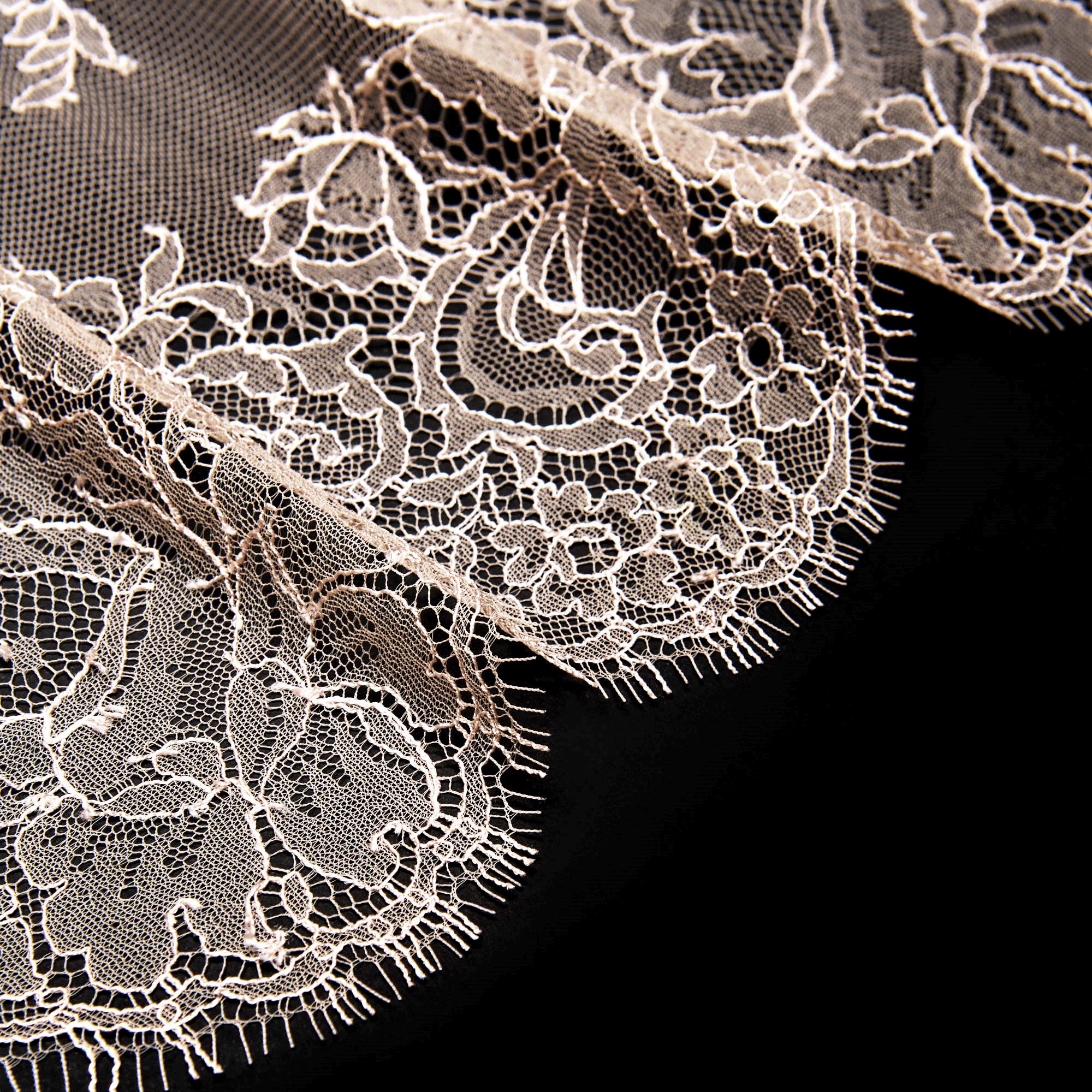 Кружево Неэластичное 371Q27 (Розовый, 14-1311TCX, 14-1311)