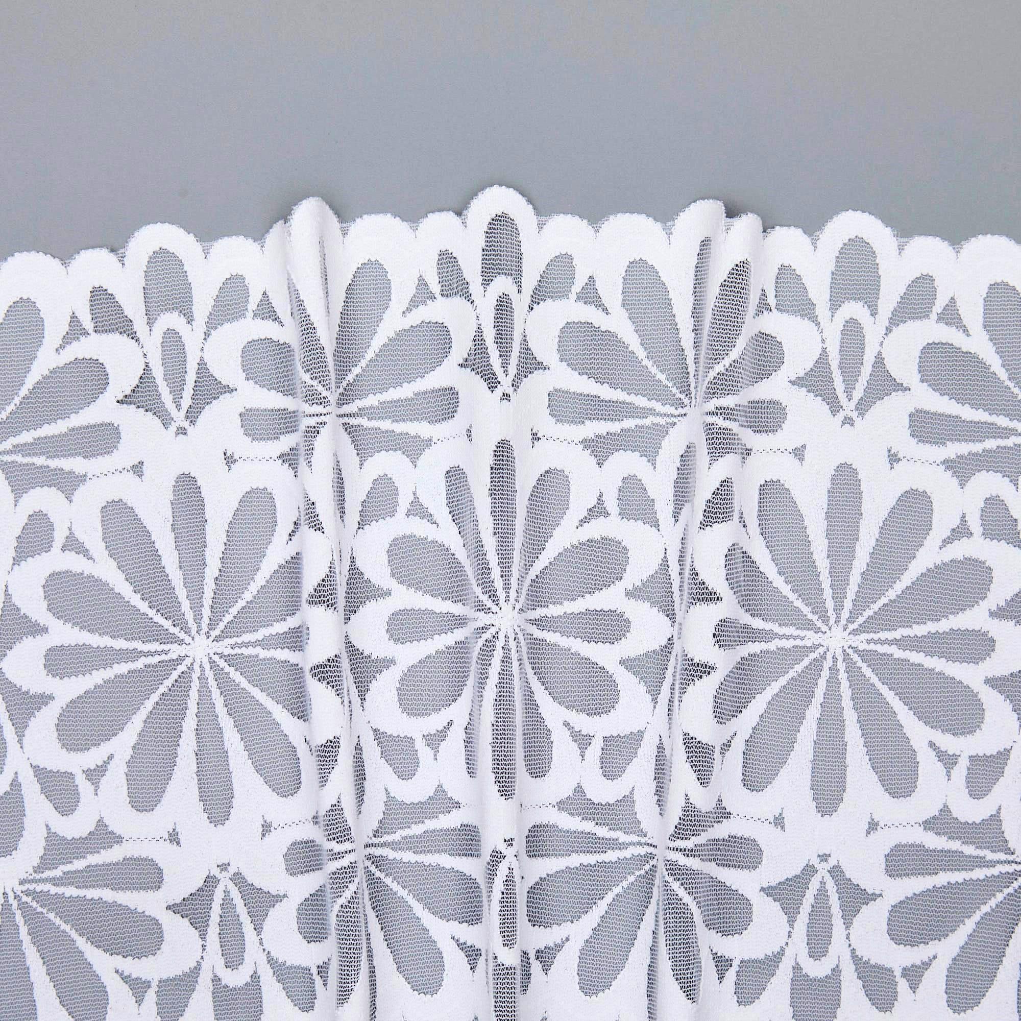 Кружево эластичное H2360M (Белый, Стандарт, БП)