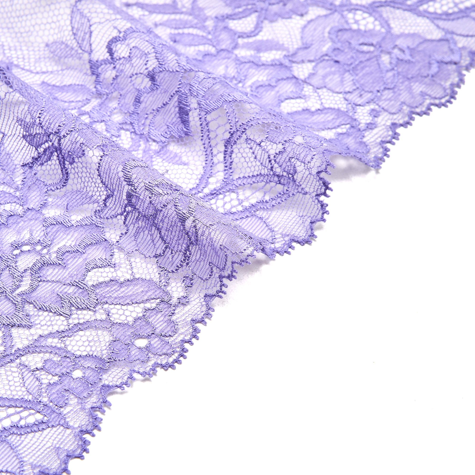 Кружево эластичное l915901 (Сиреневый, 008-purple/1A, 17-3826)