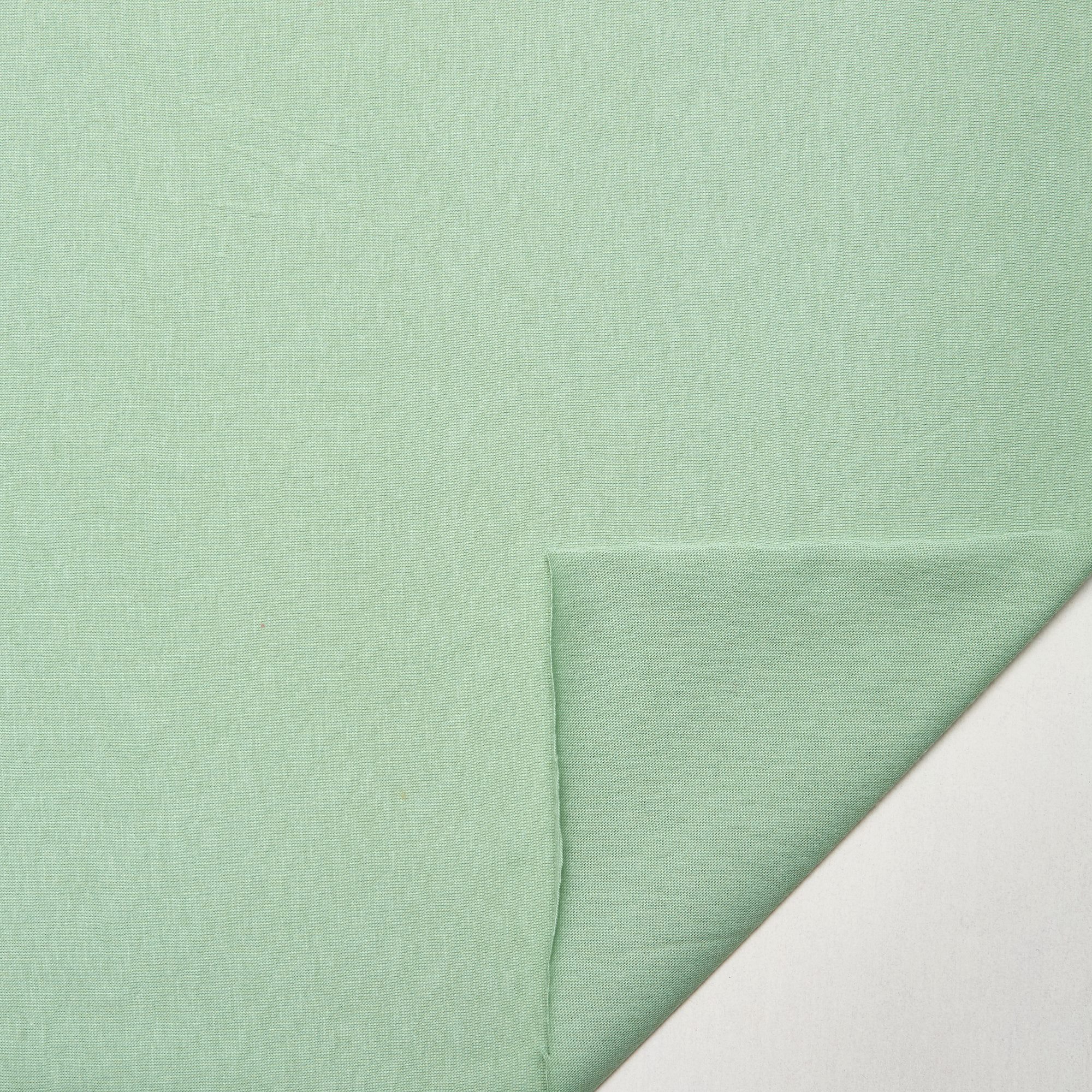 Хлопок трикотажный 2274 (Зеленый, летний бриз, БП)