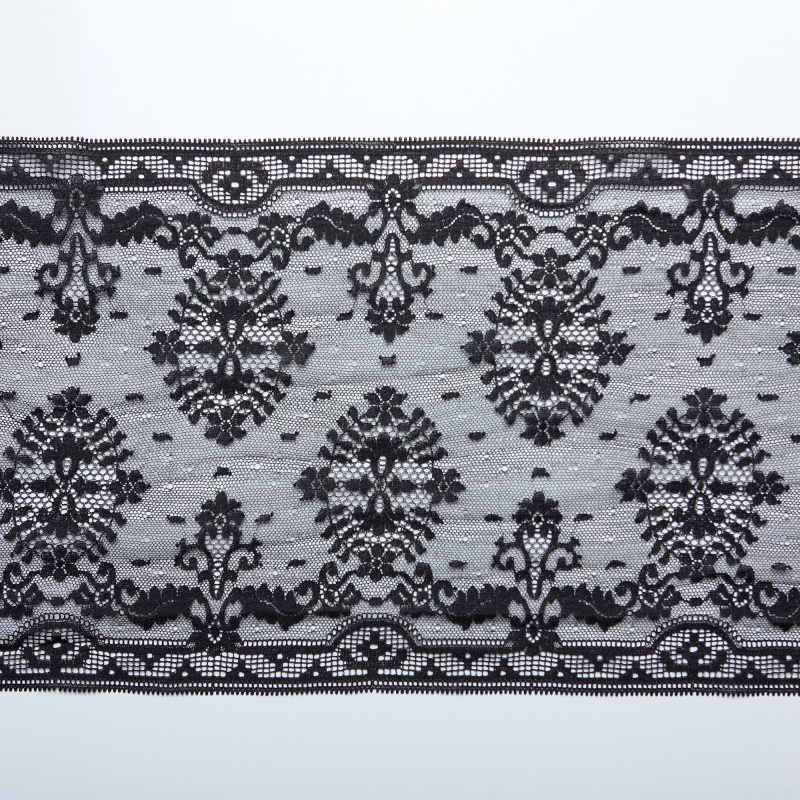 Кружево Эластичное 871907-G11-NE0AZ-023 (Черный, Стандарт, БП)